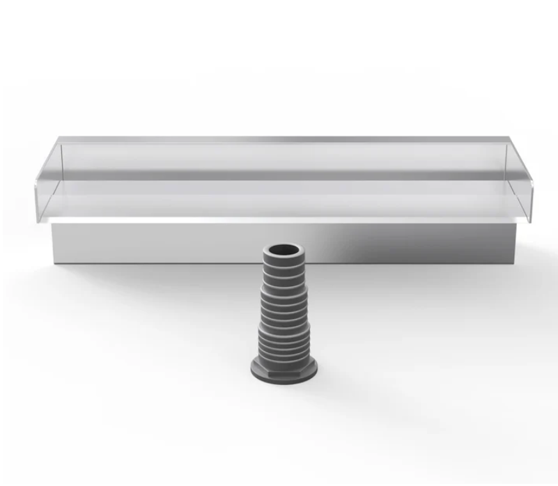 Spout Overhang Stainless Steel Water Blades 60mm - 200mm