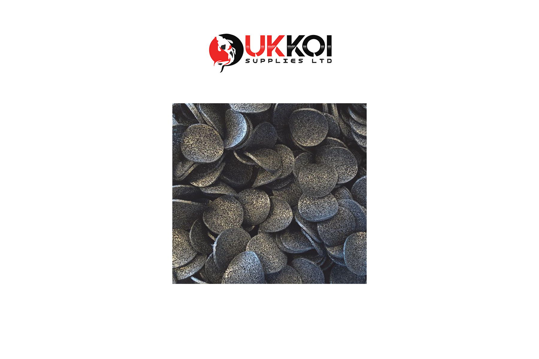 AquaForte Biocarrier Helix Flakes Filter Media 100L Bag UK Koi Supplies