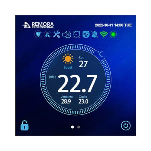 Remora Professional Inverter Heat Pumps with Wi-Fi