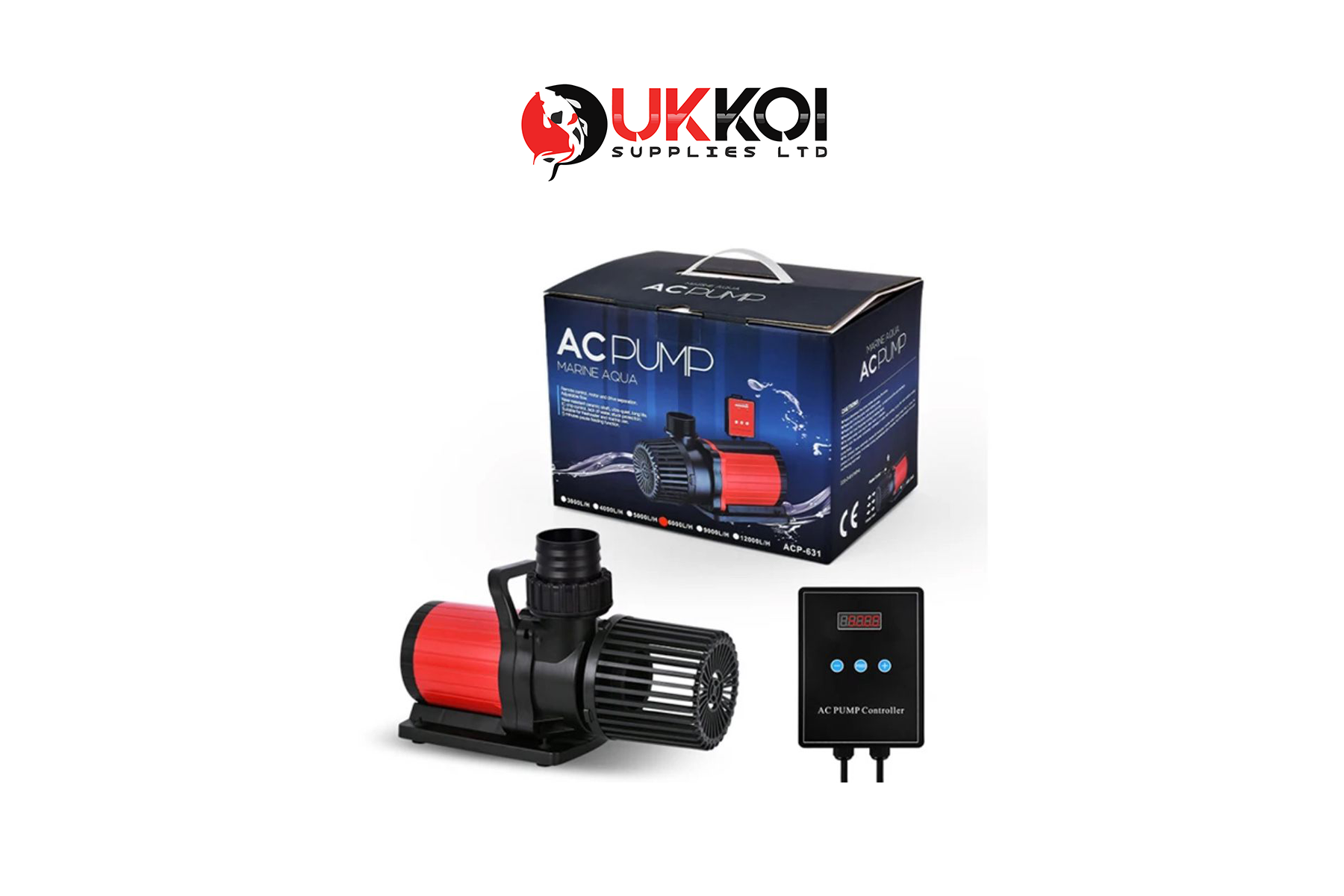 Variflow Low Wattage 30 000 Litres Hour Pump UK Koi Supplies