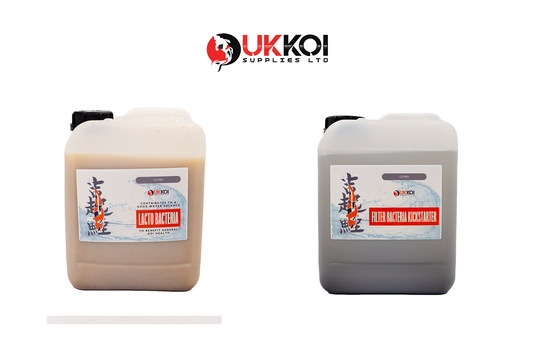 UK Koi Supplies 5L Combo - Lacto Bacteria & Filter Bacteria Kickstarter