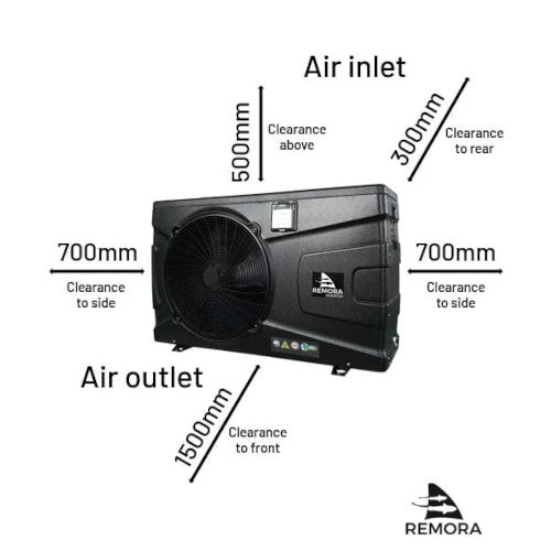 Remora Inverter Heat Pumps with Wi-Fi